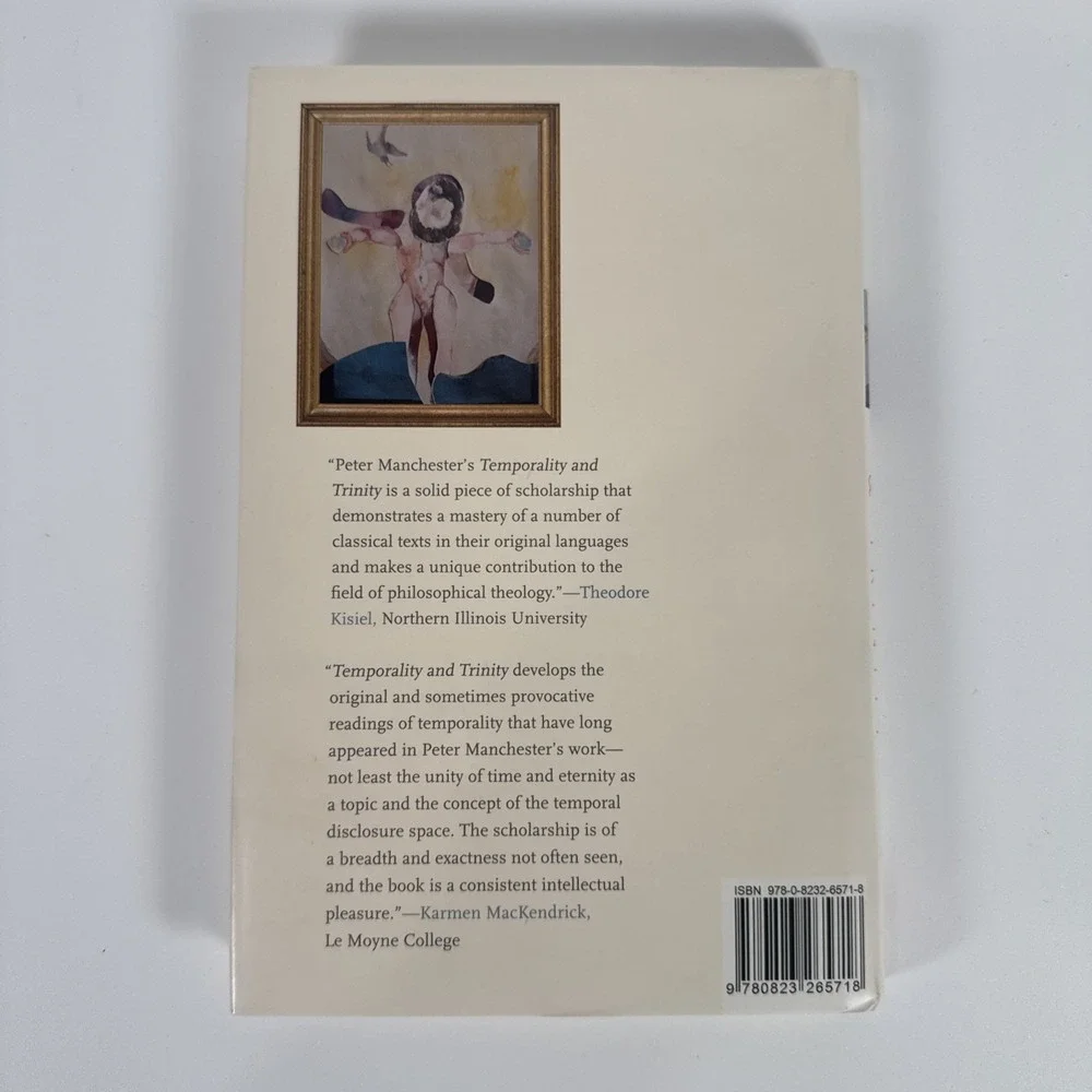 Temporality and Trinity by Manchester,‎ Peter [Hardcover]